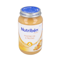 Nutribén potito postre de 6...