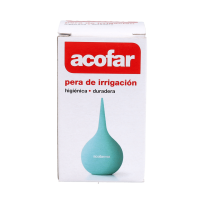 Acofar pera de irrigación...